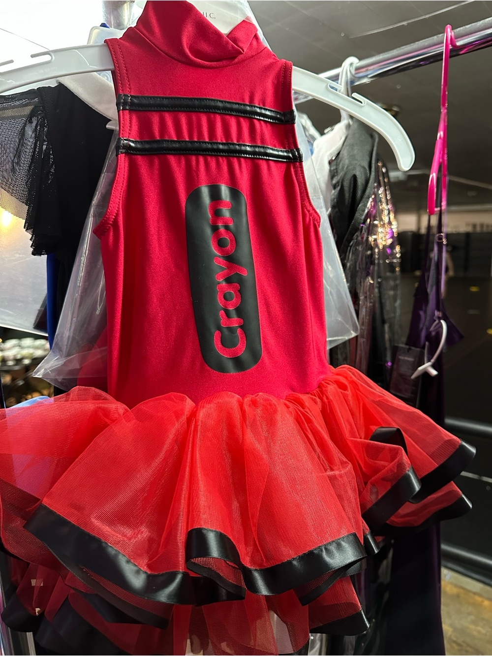 Red Kids Costume Dress by